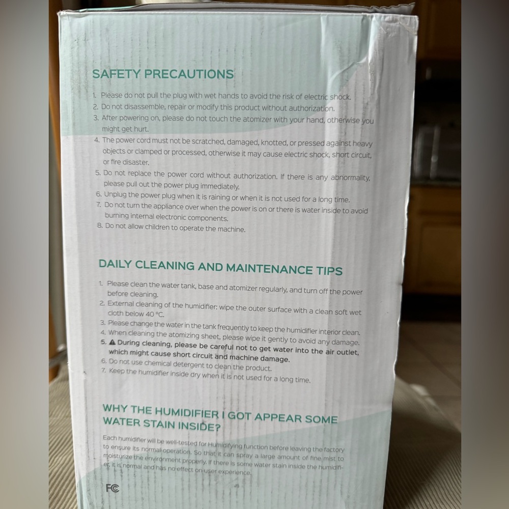 Homasy Humidifier HM510A - Picture 9 of 11